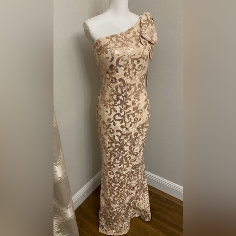 Eliza J Sequin Dress